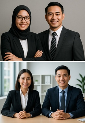 白領專業外國人在臺工作示意圖